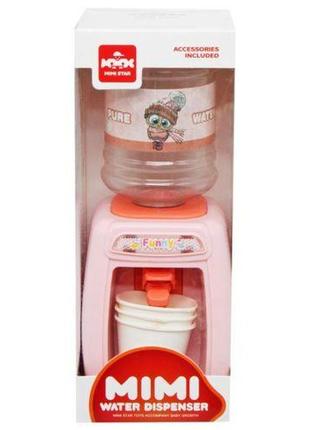 Кулер "mimi water dispenser", розовый