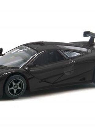 Машинка kinsmart "1 995 mclaren f1 gtr" (чорний)