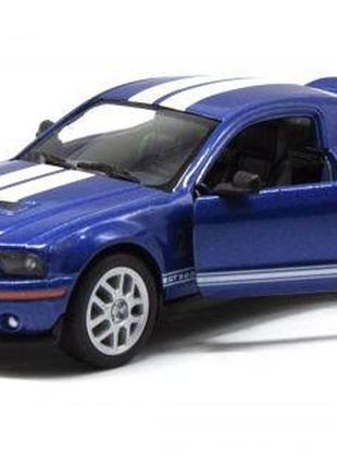 Машинка kinsmart "shelby gt500" (синяя)