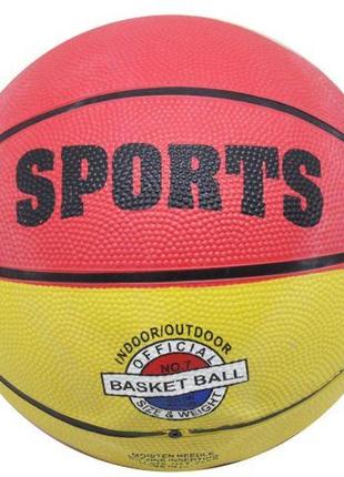 Мяч баскетбольный "sports", размер 7 (вид 2)