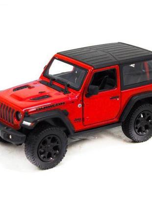 Машинка kinsmart "jeep wrangler" (червоний)