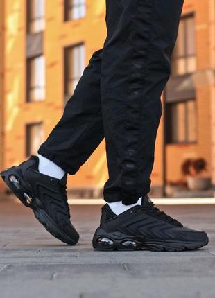 Мужские кроссовки черные nike air max tw black
