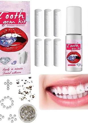 Стразы jaysuing для украшения зубов скайсы зубные