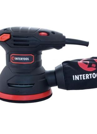 Эксцентриковая шлифмашина intertool - 300 вт storm