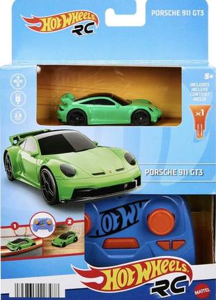 Hot wheels rc cars, porsche 911 / nissan z in 1:64 scale