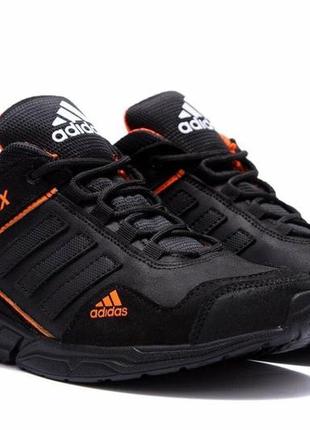 Кросівки демісезонні adidas terrex колір чорний, помаранчевий