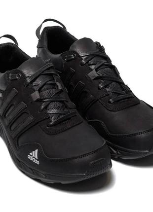 Кросівки демісезонні adidas колір чорний, сірий