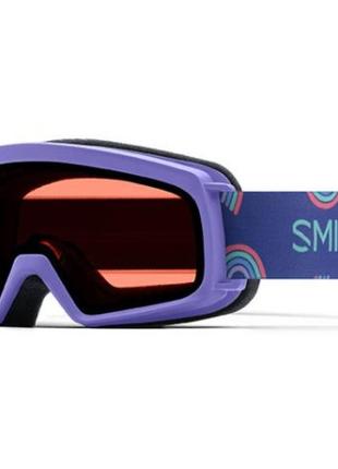 Маска гірськолижна для юніорів smith rascal small fit cat.s2 thistle happy place (m00678-32n)