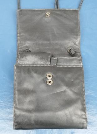 Кожаная сумка-кошелек tula3 фото