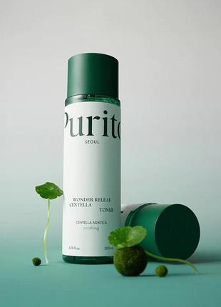 Тонер заспокійливий з центеллою purito seoul wonder releaf centella toner