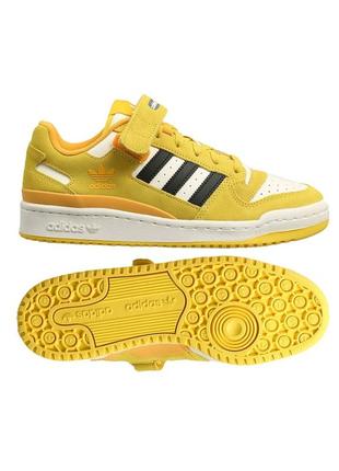 Кросівки чоловічі adidas forum low yellow/white (hr0396)