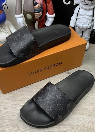 Сандалії louis vuitton waterfront slide sandals monogram eclipse