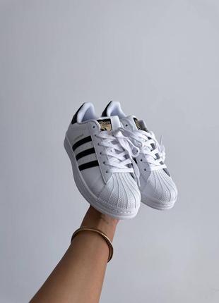 Кроссовки adidas superstar classic white