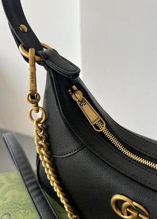 Gucci aphrodite small shoulder bag black5 фото