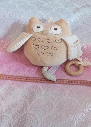 Музыкальная игрушка сова everearth, музичная колыбельная 8