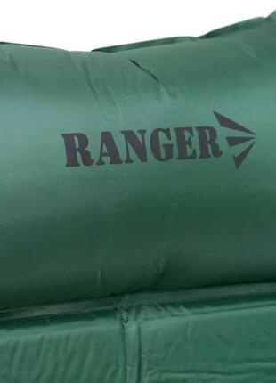 Самонадувающийся коврик ranger batur (арт. ra 6631)10 фото