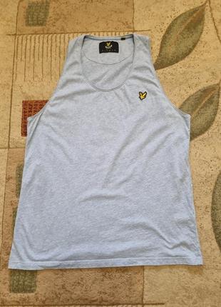 Майка lyle & scott стильная майка