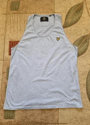 Майка lyle &amp; scott стильная майка