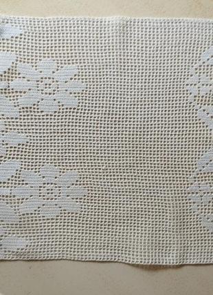 Скидка!🤩винтаж👌 новые фиранки ручной работы 37х50🤩👌👍