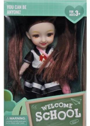 Кукла "welcome to school", 15 см (вид 3)