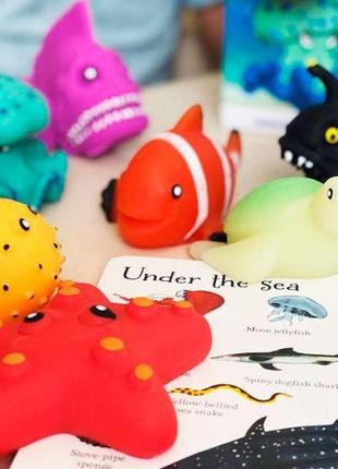 Стретч-іграшка колекційна "володарі морських глибин s2"3 фото