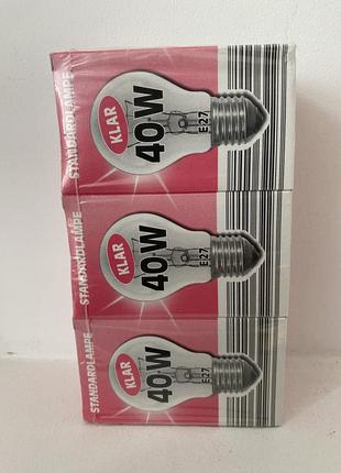 40 w no name china 3er pack лампа розжарювання