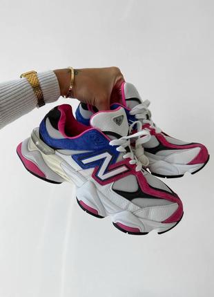 Женские кроссовки nb 9060 purple/pink