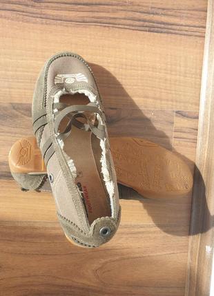 Мокасини туфлі з натуральних матеріалів4 фото