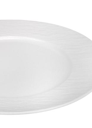 Тарелка "инь и ян", белая, 27 см4 фото
