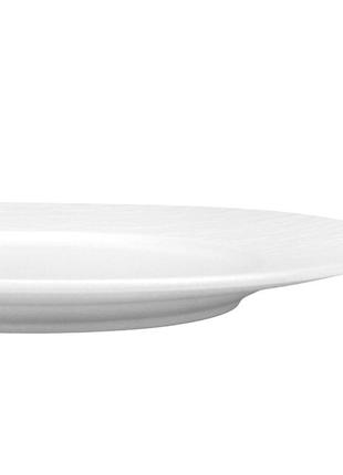 Тарелка "инь и ян", белая, 27 см3 фото
