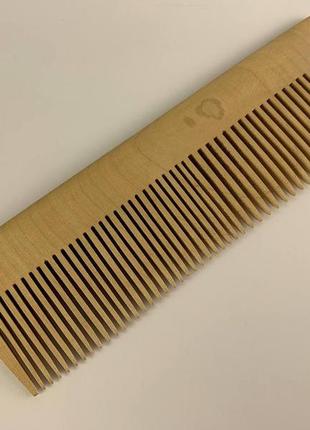 Гребень деревянный для волос черешня