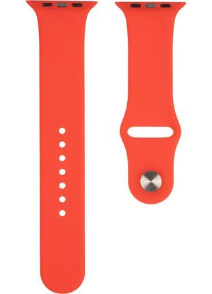 Ремешок watch 42/44/45mm silicone red