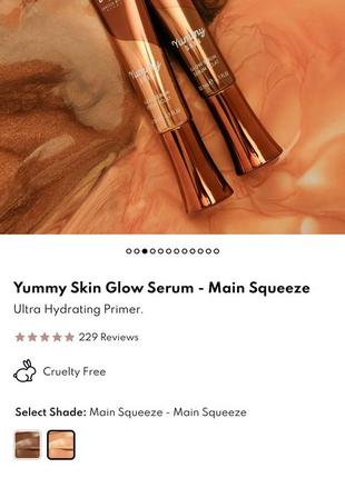 Сияющая основа под макияж danessa myricks beauty yummy skin glow serum9 фото