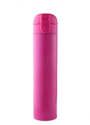 Термос питьевой vincent pink peacock vc-1530-pp 400 мл розовый