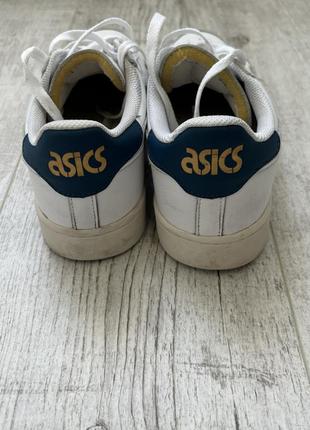 Кожаные кроссовки кеды asics3 фото