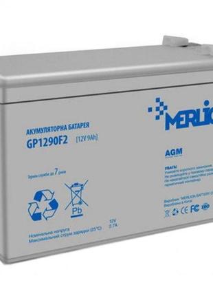 Акумуляторна батарея agm merlion gp1290f2в