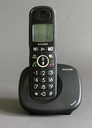 Телефон стационарный alcatel xl 595 b black2 фото