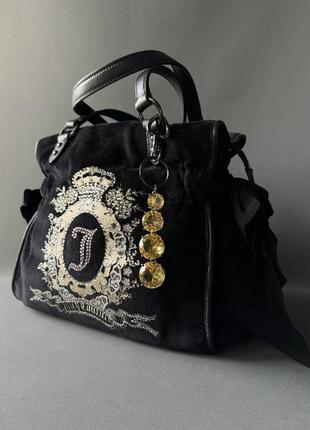 Juicy couture оксамитова сумка1 фото
