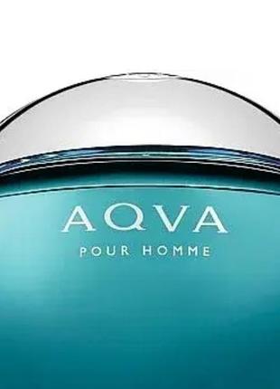 Туалетна вода чоловіча bvlgari aqva pour homme ліцензія 100 ml