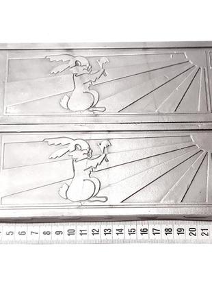 Винтажная форма ссср для леденцов дэмз, советские леденцы на палочке «слон, волк и заяц»7 фото