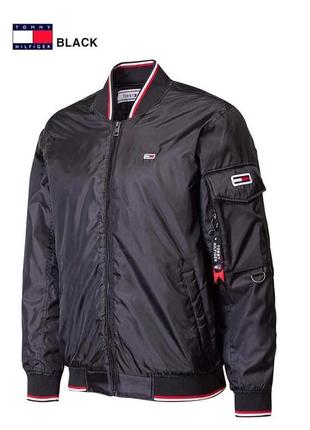 Мужская куртка бомпер tommy hilfiger padded bomber jacket оригинал