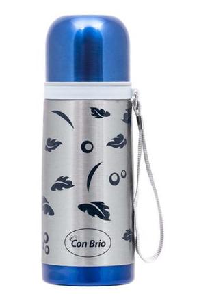 Термос питьевой con brio cb-318-blue 500 мл синий