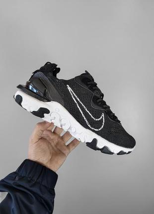 Мужские кроссовки nike react vision black/white