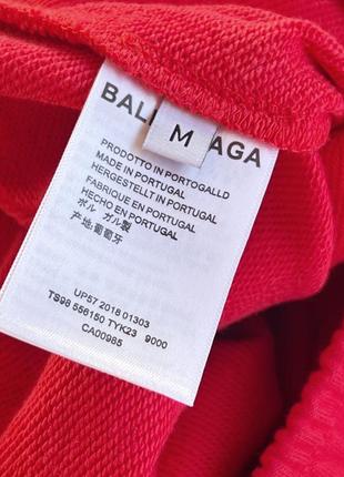 Мужские брюки balenciaga copyright logo sweat pant tomato red8 фото