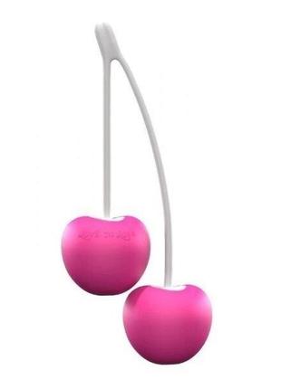 Вагинальные шарики love to love cherry love, диаметр 3,5 см, масса 77 г