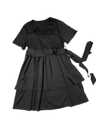 Черные шорты короткие широкие стрейчевые женские с карманами р 4xl большого размера9 фото