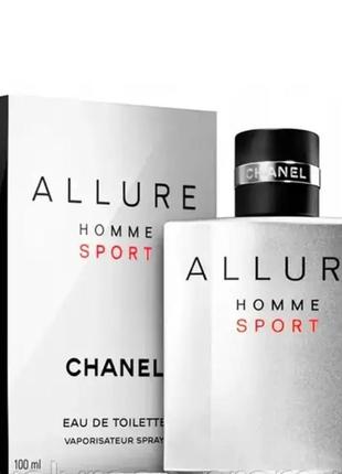 Туалетна вода чоловіча allure homme sport ліцензія 100 ml