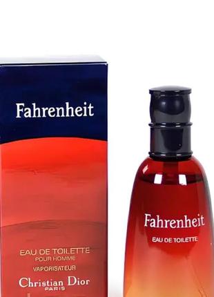 Туалетна вода чоловіча christian dior fahrenheit ліцензія 100 ml