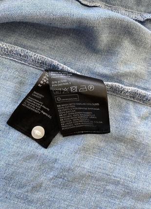 Рубашка джинсовая h&m xs/s8 фото
