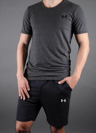 Мужская футболка under armour, андер, коттон, легкая, натуральная